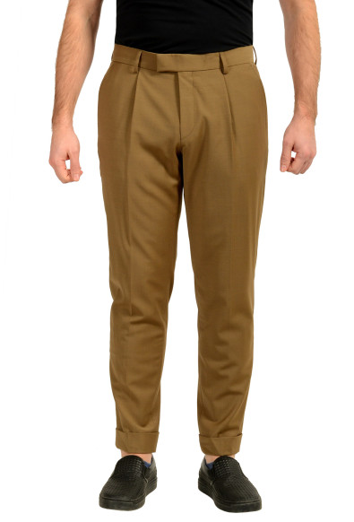 Hugo Boss "H-Pepe-Pit-241" Relaxed Fit Wool Dress Pants