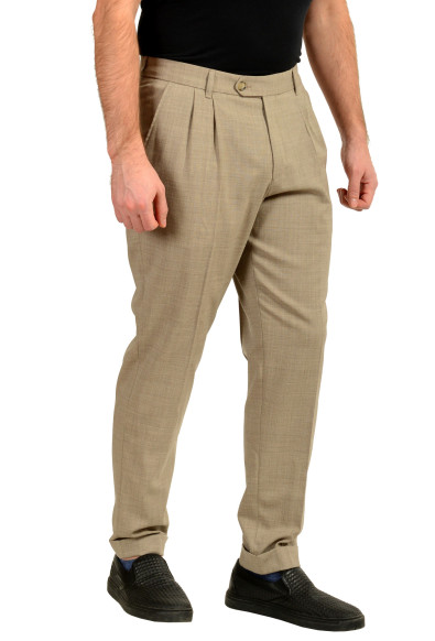 Hugo Boss "C-Perin-DPL-TU-253" Relaxed Fit 100% Wool Dress Pants: Picture 2