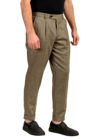 Hugo Boss "L-Peet-Pleat-234" Relaxed Fit 100% Wool Dress Pants : Picture 2