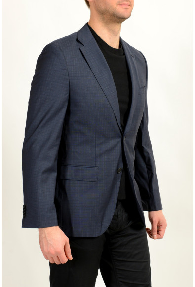 Hugo Boss Men's "Jets4/Lenon1" Regular Fit 100% Wool Plaid Blazer: Picture 2
