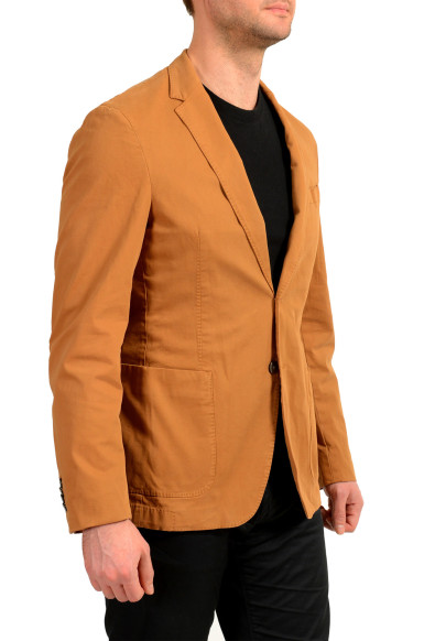 Hugo Boss Men's "Hanry-D" Slim Fit Brown Striped Two Button Blazer : Picture 2