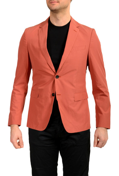 Hugo Boss Men's "Nobis5" Slim Fit Salmon Pink Two Button Blazer