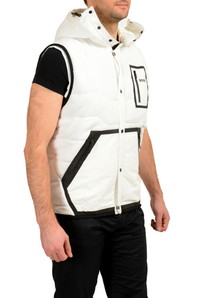 Hugo Boss "Sarco" Men's Button Down Sherpa Hooded Vest: Picture 2