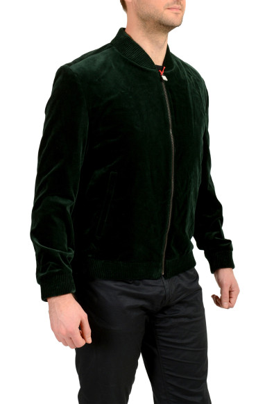 Hugo Boss "Ukashi232X" Slim Fit Velour Full Zip Bomber Jacket : Picture 2