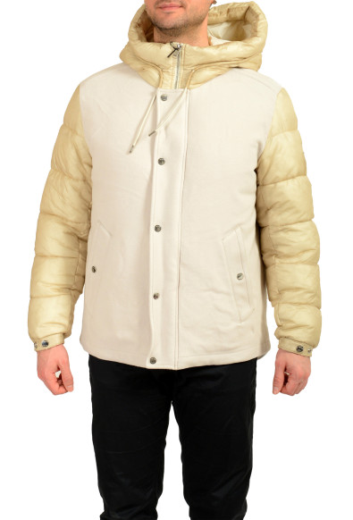 Hugo Boss "C-Corradeo" Gray Wool Hooded Parka Jacket 