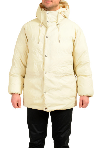 Hugo Boss "C-Currien" Light Beige Hooded Parka Jacket 