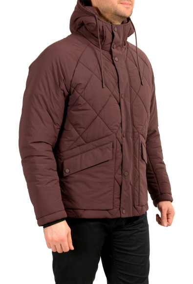 Hugo Boss "P-Cixus" Purple Insulated Hooded Parka Coat : Picture 2