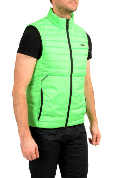 Hugo Boss "V-Thor2" Men's Full Zip Green Sleeveless Parka Vest: Picture 2