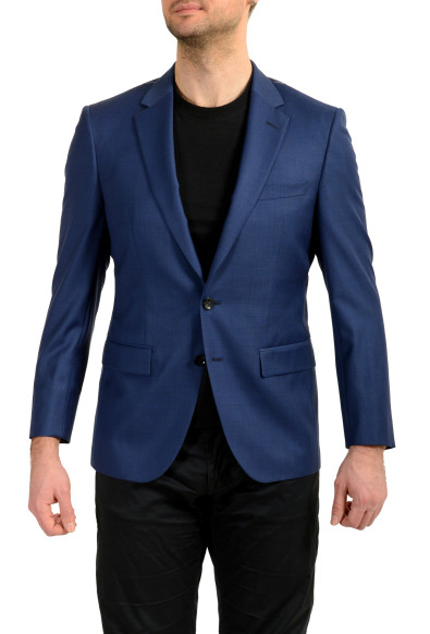 Hugo Boss Men's "T-Harvers4/Glover3" Slim Fit 100% Wool Blazer 