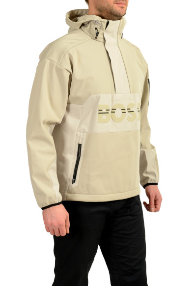 Hugo Boss "J_Stel" Logo Print Hooded Pull Over Jacket: Picture 2