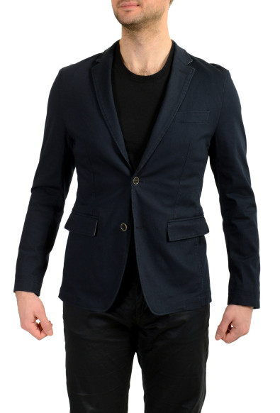 Hugo Boss Men's "Narvik7-W-WS" Navy Blue Two Button Blazer