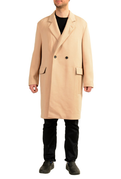 Hugo Boss "Malio2411" Beige Double Breasted Coat