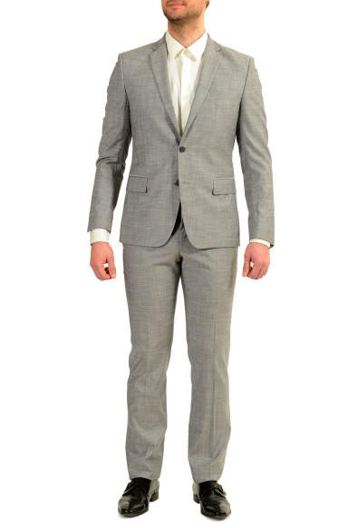 Versace Collection Men's Gray Wool Two Button Suit