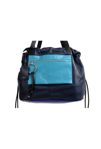 Versace Women's 100% Leather Multi-Color Handbag Shoulder Bag: Picture 2