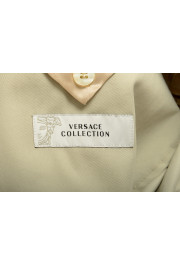 Versace Collection Men's Light Gray Two Button Suit: Picture 11