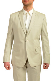 Versace Collection Men's Light Gray Two Button Suit: Picture 4