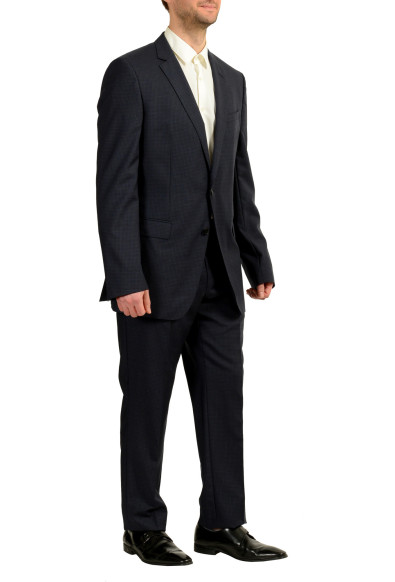 Hugo Boss Men's "Huge6/Genius5" Slim Fit Plaid 100% Wool Suit: Picture 2