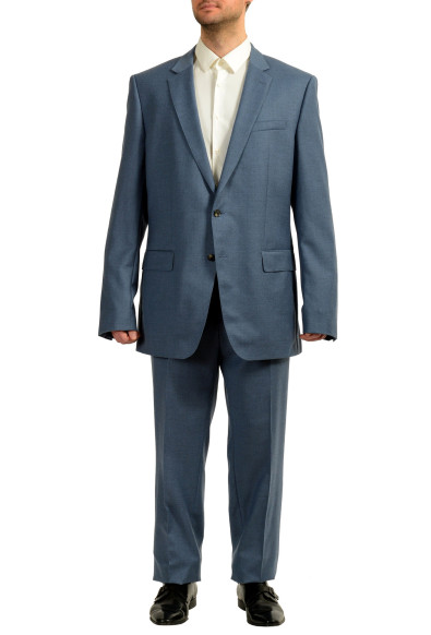 Hugo Boss Men's "Huge6/Genius5" Slim Fit 100% Wool Two Button Suit