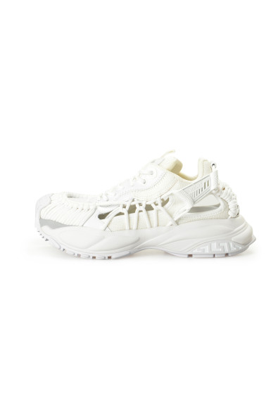 Versace Women's White MERCURY M_VS_01 Leather Sneakers Shoes: Picture 2