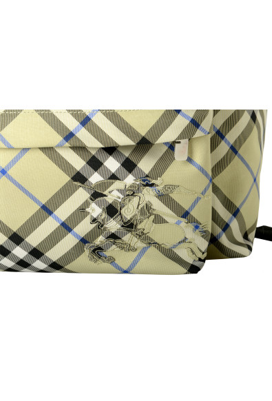 Burberry Unisex "Classic Checkered Backpack" Lichen Plaid Backpack Bag: Picture 2