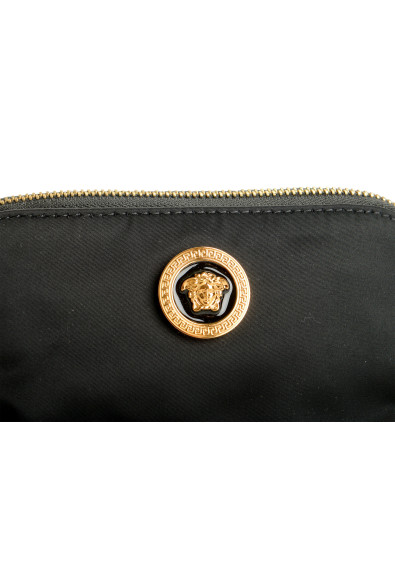 Versace Black Gold Medusa Head Beauty Toiletry Cosmetic Case One Size: Picture 2
