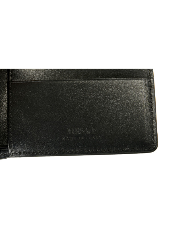Versace Coated Canvas & Leather Monogram Bifold Wallet: Picture 3