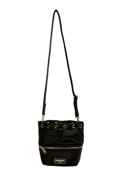 Burberry "LS Ryle NLN" Black Small Bucket Handbag Shoulder Bag