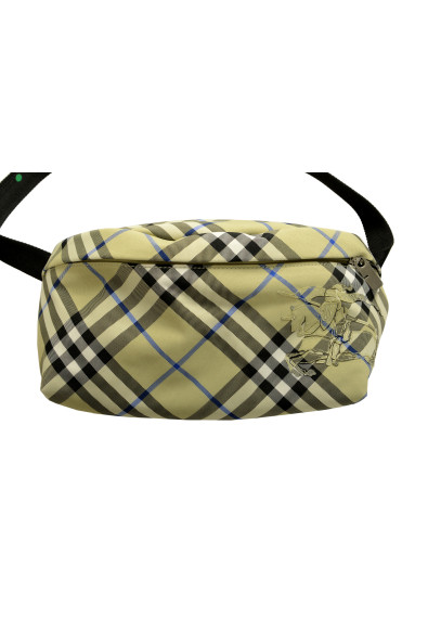 Burberry "Essential Belt Bag" Logo Embroidered Plaid Shoulder Fanny Belt Bag: Picture 2