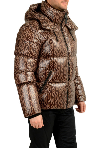 Mackage Men's "KANE-MG" Coffee Hooded Down Parka Jacket: Picture 2