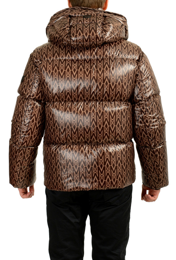 Mackage Men's "KANE-MG" Coffee Hooded Down Parka Jacket: Picture 3