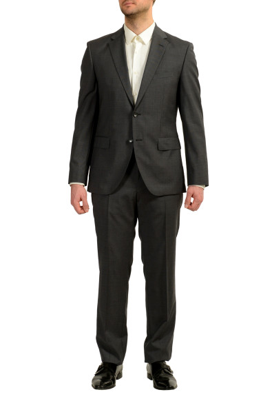 Hugo Boss Men's "Jeckson/Lenon2" Regular Fit Plaid 100% Wool Suit