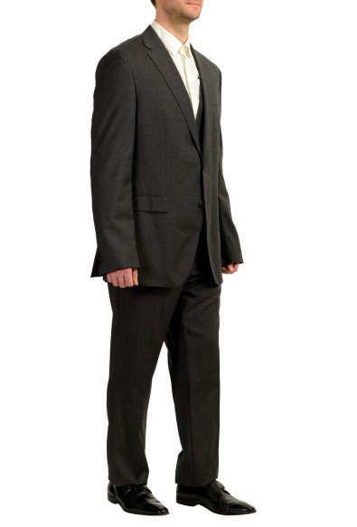 Hugo Boss Men's "Jerron/Lenon1 WE" Plaid 100% Wool 3 Piece Suit: Picture 2