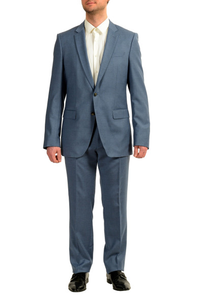 Hugo Boss Men's "Huge6/Genius5" Slim Fit 100% Wool Two Button Suit