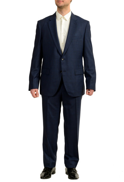 Hugo Boss Men's "T-Harvers4/Glover3" Slim Fit 100% Wool Plaid Suit