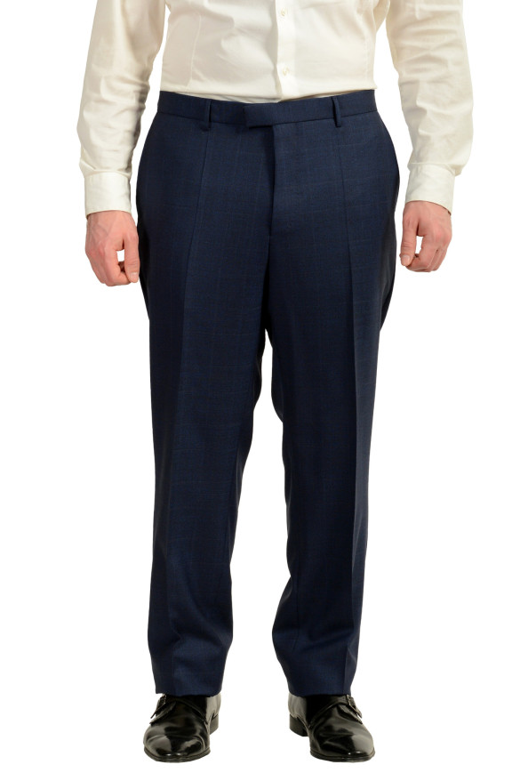 Hugo Boss Men's "T-Harvers4/Glover3" Slim Fit 100% Wool Plaid Suit: Picture 8