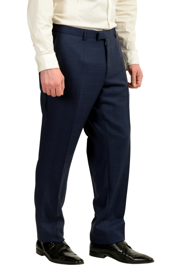 Hugo Boss Men's "T-Harvers4/Glover3" Slim Fit 100% Wool Plaid Suit: Picture 9