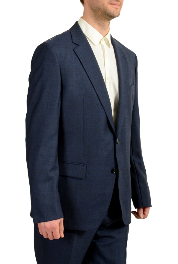 Hugo Boss Men's "T-Harvers4/Glover3" Slim Fit 100% Wool Plaid Suit: Picture 5