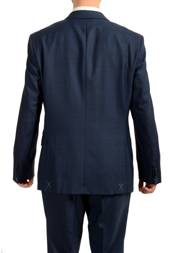 Hugo Boss Men's "T-Harvers4/Glover3" Slim Fit 100% Wool Plaid Suit: Picture 6