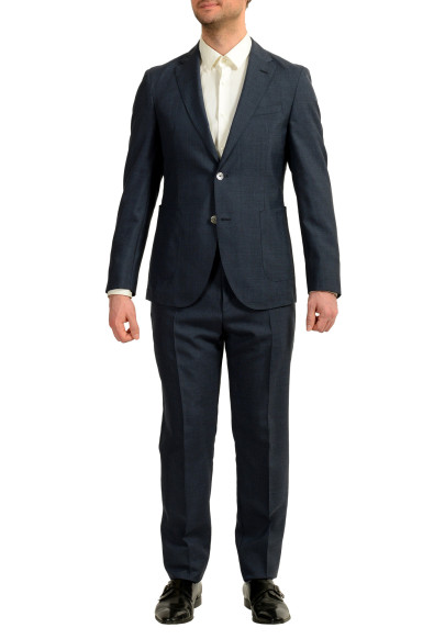 Hugo Boss Men's "T-Novem/Brite" Blue Mohair Wool Two Button Suit