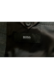 Hugo Boss Men's "Novan6/Ben2" Slim Fit Plaid 100% Wool Suit: Picture 12