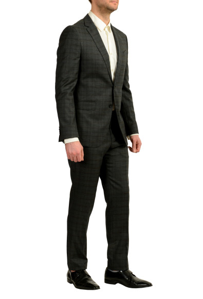 Hugo Boss Men's "Novan6/Ben2" Slim Fit Plaid 100% Wool Suit: Picture 2