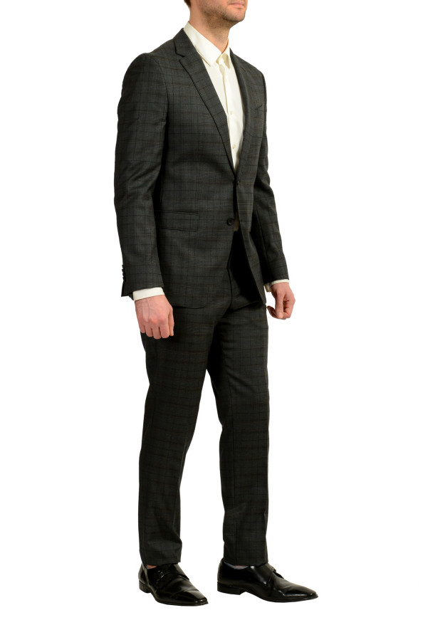 Hugo Boss Men's "Novan6/Ben2" Slim Fit Plaid 100% Wool Suit: Picture 2