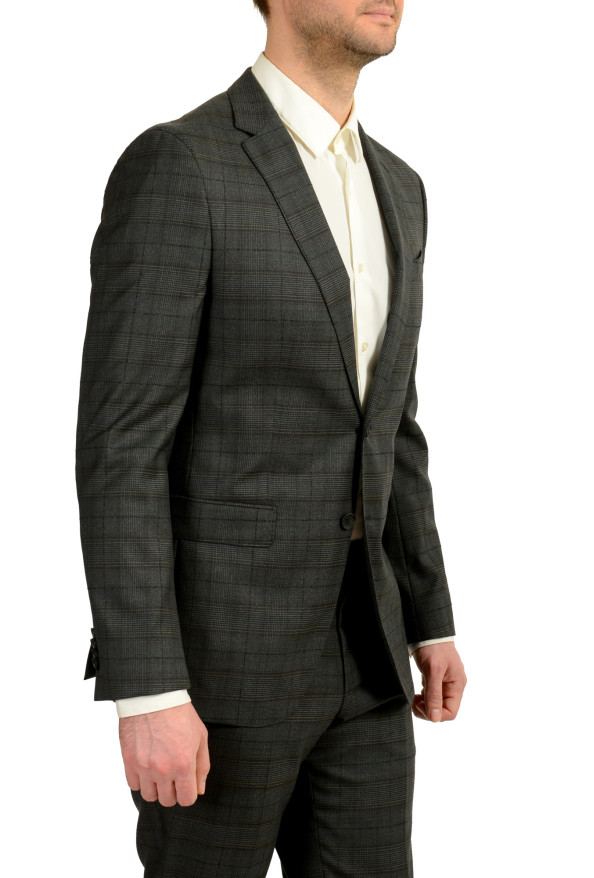Hugo Boss Men's "Novan6/Ben2" Slim Fit Plaid 100% Wool Suit: Picture 5