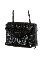 Miu Miu Women's 5BH175 Black Leather Chain Shoulder Bag: Picture 5