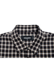 Dsquared2 Men's Plaid Long Sleeve Casual Shirt: Picture 4