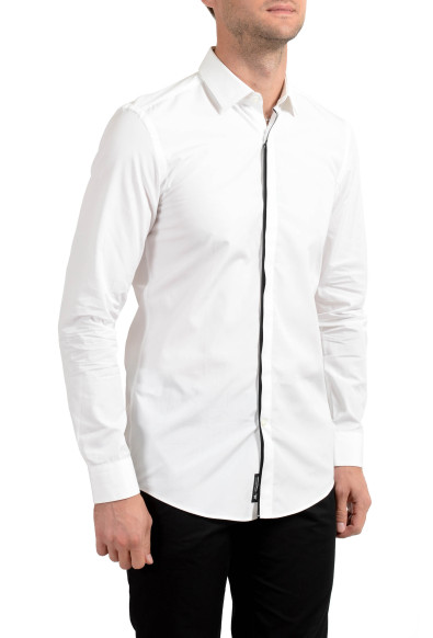 Hugo Boss Men's "James" Slim Fit White Long Sleeve Dress Shirt 