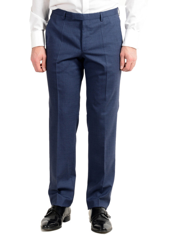 Hugo Boss "Johnstons5/Lenon1" Men's 100% Wool Blue Two Button Suit: Picture 5