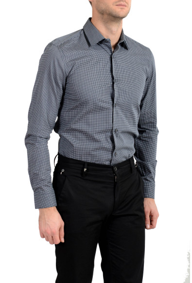 Hugo Boss Men's "Isko" Slim Fit Geometric Print Dress Shirt