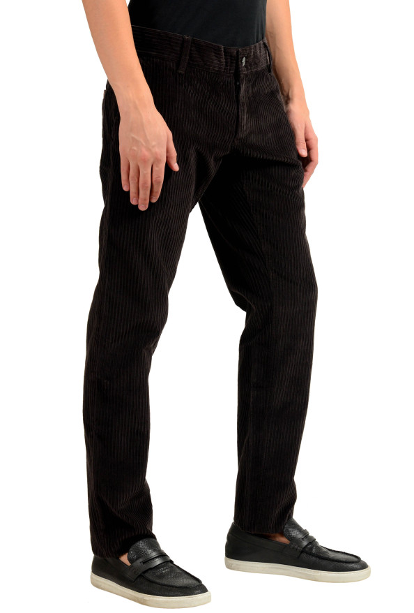 Dolce & Gabbana Men's Dark Brown Corduroy Casual Pants : Picture 3