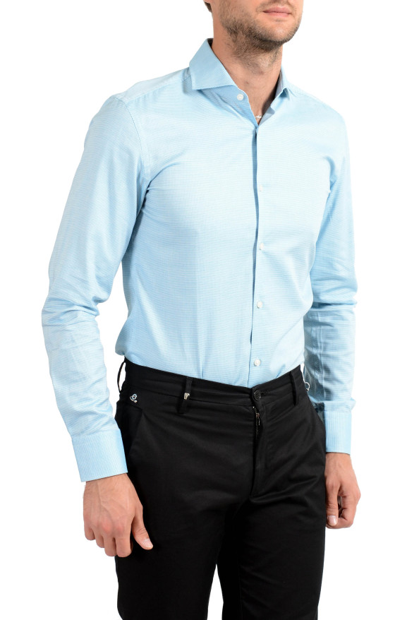 Hugo Boss Men's "Jason" Slim Fit Striped Long Sleeve Dress Shirt : Picture 4